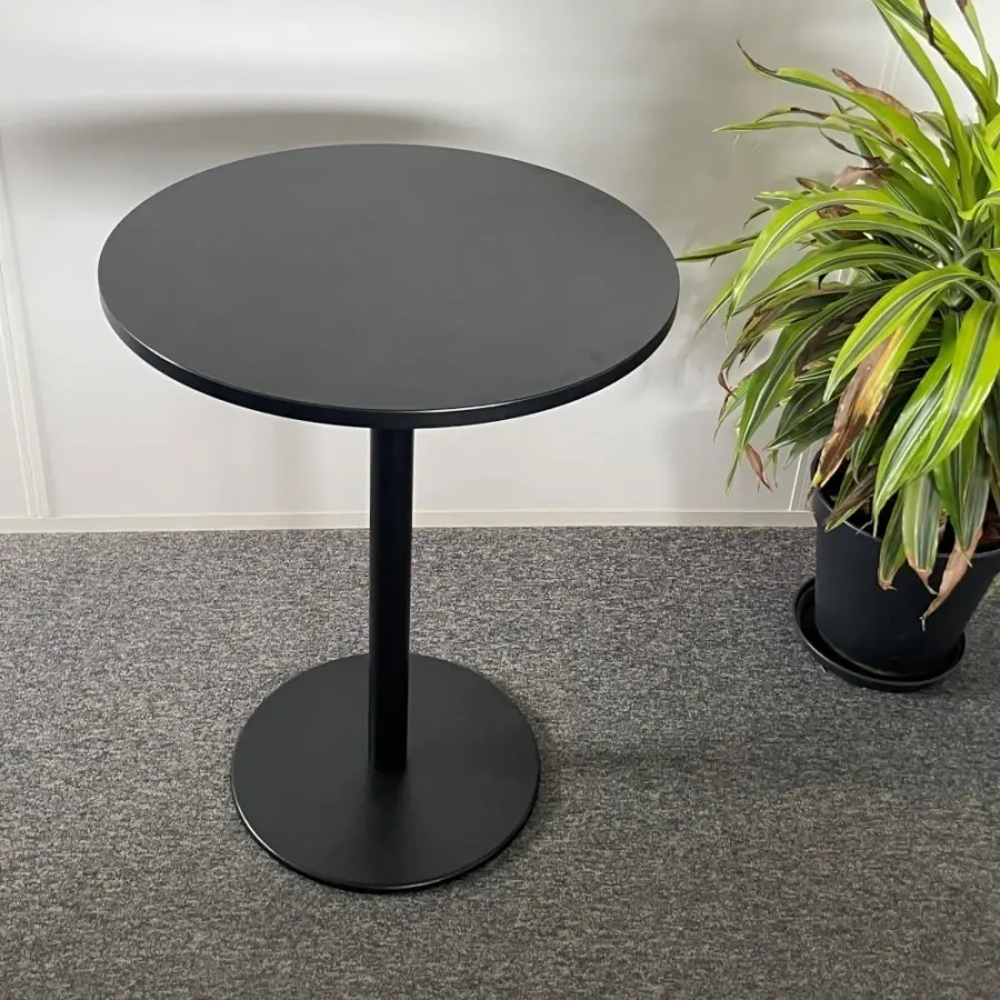 Table ronde noire D60cm