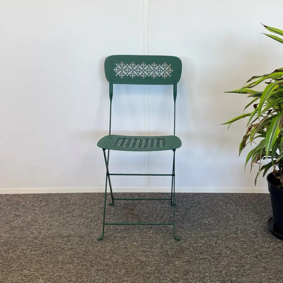 Lorette chaise pliante Fermob vert cèdre