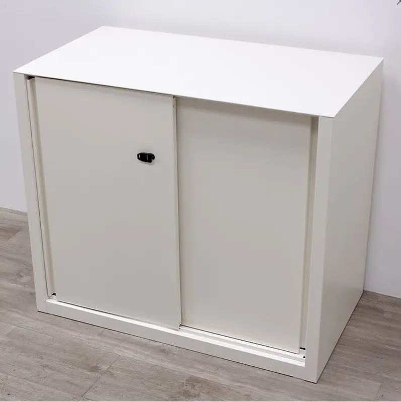 Armoire basse - blanche